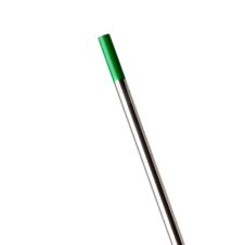 Electrod wolfram pistolet TIG D-3.2mm L-175mm verde curent AC pentru aluminiu RHONA