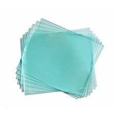 Geam transparent masca protectie sudura 51x108mm plastic pentru exterior RHONA