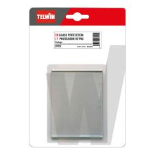 Geam transparent masca protectie sudura 114x134mm sticla pentru exterior set 2 bucati TELWIN