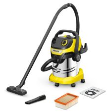 ASPIRATOR USCAT-UMED WD 5 S FILTRU-M AUTOCURATARE 60L/S 210MBAR 25L 1100W STEEL KARCHER