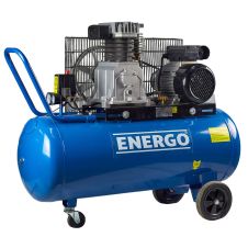 Compresor cu piston CP-100/300 AC debit aer refulat 200L/min P-10bari volum vas 100L 1.5kW 230V ENERGO
