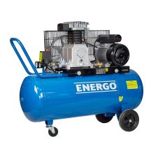 Compresor cu piston CP-100/375 AC debit aer refulat 250L/min P-10bari volum vas 100L 2.2kW 230V ENERGO