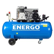 Compresor cu piston CP-200/450 AC debit aer refulat 300L/min P-10bari volum vas 200L 2.2kW 230V ENERGO
