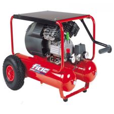 Compresor cu piston PONY VX 360 debit aer refulat 252L/min P-10bari volum vas 2 X 11 L 2.2kW 230V FIAC
