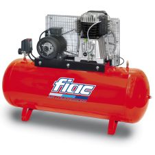 Compresor cu piston AB300/808F debit aer refulat 550L/min P-10bari volum vas 270L 5.5kW 400V FIAC
