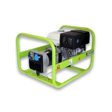 GENERATOR PORTABIL E5000 CADRU DESCHIS 97DB REZ-5.3L Pmax/opt-4.6KW/3.3KW-230V HONDA-GX270 BENZINA START MANUAL PRAMAC