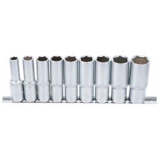 Set chei tubulare SCL-M hexagon 10-24mm patrat 1/2" 9 piese BGS ZE