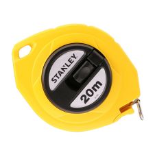Ruleta banda otel galbena L-20m latime 9.5mm cu manivela STANLEY