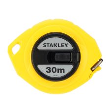 Ruleta banda otel galbena L-30m latime 9.5mm cu manivela STANLEY