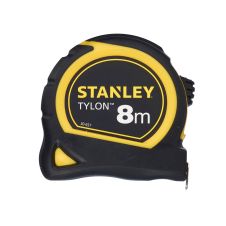 Ruleta TYLON banda otel galbena L-8m latime 25mm STANLEY