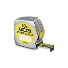 Ruleta POWERLOCK banda otel galbena L-10m latime 25mm STANLEY