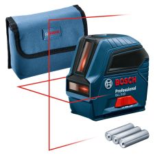 Nivela laser cu linii GLL 2-10 raza lucru 10m fascicul rosu mod orizontal/vertical BOSCH