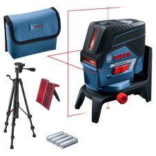 Nivela laser cu linii si puncte GCL 2-50C raza lucru 20m - 50m fascicul rosu mod orizontal/vertical cu trepied si accesorii BOSCH
