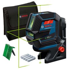 Nivela laser cu linii si puncte GCL 2-50G raza lucru 15m - 50m fascicul verde mod orizontal/vertical cu trepied si accesorii BOSCH