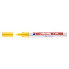 Marker cu vopsea 750 galben varf rotund grosime 2.0/4.0mm EDDING