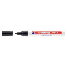 Marker cu vopsea 750 negru varf rotund grosime 2.0/4.0mm EDDING