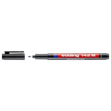 Marker permanent 142 M negru varf rotund grosime 1.0mm EDDING