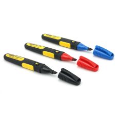 Set markere permanente FATMAX colorate varf lat 3 bucati STANLEY