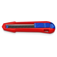 Cutter universal 9010 lama dreptunghiulara cu latime 18mm autoblocare corp plastic KNIPEX