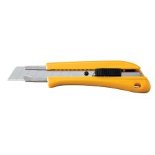 Cutter universal BN-AL lama dreptunghiulara cu latime 18mm autoblocare corp plastic suport otel OLFA