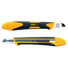 Cutter universal XA-1 lama dreptunghiulara cu latime 9mm autoblocare corp bimaterial suport otel OLFA