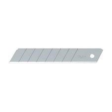 Lama cutter LB dreptunghiulara latime 18mm L-100mm material otel cu 7 segmente 10 bucati OLFA