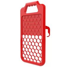 Gratar zugrav PROFI latime 150mm L-320mm plastic rosu
