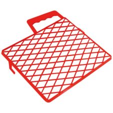 Gratar zugrav latime 230mm L-255mm plastic rosu