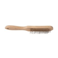Perie sarma manuala PSM 4 randuri L-295mm grosime fir-0.3mm alama despletita maner lemn