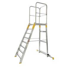PLATFORMA AL CU ROTI 8 TREPTE H 1.68 M