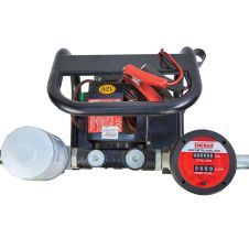 Pompa transfer combustibil motorina PCAF12 debit 55L/min Pmax 3 bari cu debitmetru filtru furtun si pistolet 12V ENERGO