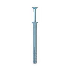 Diblu cui montaj prin lovire D-8mm L-120mm polipropilena cu surub cap inecat expandare redusa pentru beton