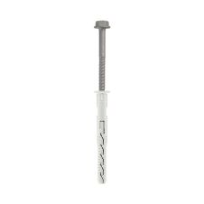 Diblu universal KPR-FAST-K D-12mm L-230mm nylon cu surub cap hexagonal si saiba expandare extinsa pentru caramida/BCA/beton KLIMAS