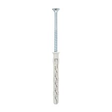 Diblu universal KPR-PIKE-SK D-8mm L-120mm nylon cu surub cap inecat expandare extinsa pentru caramida/BCA/beton KLIMAS