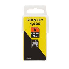 PACHET 1000 CAPSE TAPITERIE TIP A 0.75X6 MM STANLEY