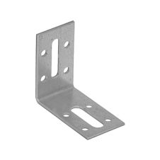 Coltar perforat KRD2 reglabil pentru lemn 70x55mm latime 30mm grosime 2.0mm otel zincat alb ENERGO
