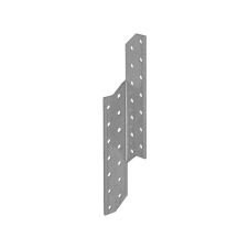 Coltar perforat LK3 imbinare in cruce pentru lemn 210x32mm latime 32mm grosime 2.0mm dreapta otel zincat alb ENERGO