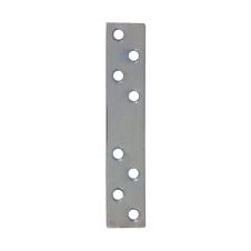 Placa perforata TIP1 pentru imbinare lemn 30x80mm grosime 2.0mm otel zincat alb