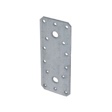 Placa perforata TIP3 pentru imbinare lemn 65x175mm grosime 2.5mm otel zincat alb