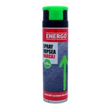 Spray vopsea EXPERT pentru marcaj verde fluorescent valva pulverizare 360 grade volum 500ml ENERGO