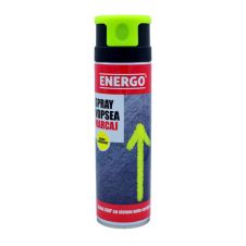 Spray vopsea EXPERT pentru marcaj galben fluorescent valva pulverizare 360 grade volum 500ml ENERGO