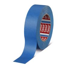 Banda mascare adeziva 4308 hartie albastra latime 38mm L-50m g-0.17mm rezistenta la temperaturi inalte 110 grade TESA