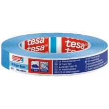 Banda mascare adeziva 4435 hartie albastra latime 19mm L-50m g-0.14mm rezistenta UV TESA