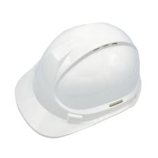 Casca protectie XTREME din HDPE alba ventilata cu suport textil prindere in 6 puncte ENERGO