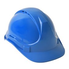 Casca protectie XTREME din HDPE albastra ventilata cu suport textil prindere in 6 puncte ENERGO