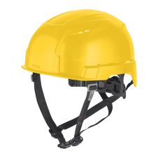 Casca protectie BOLT 200 din lexan galbena ventilata cu suport spuma prindere in 4 puncte MILWAUKEE