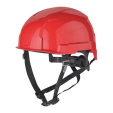 Casca protectie BOLT 200 din lexan rosie ventilata cu suport spuma prindere in 4 puncte MILWAUKEE