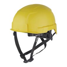 Casca protectie BOLT 200 din lexan galbena neventilata prindere in 4 puncte MILWAUKEE
