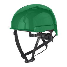 Casca protectie BOLT 200 din lexan verde neventilata cu suport spuma prindere in 4 puncte MILWAUKEE