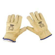 Manusi protectie iarna ALASKA marimea 10 piele bovine integral EN388-3143XX ENERGO